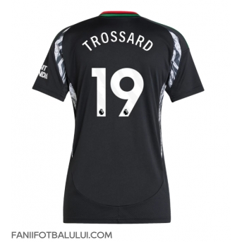 Arsenal Leandro Trossard #19 Tricou Fotbal Replică 2024-25 Femei Deplasare